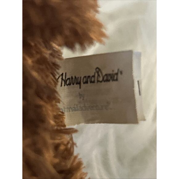 Harry & David Moose Plush 11" Sitting Stuffed Animal w/Sweater Stuffie Christmas - Picture 5 of 5